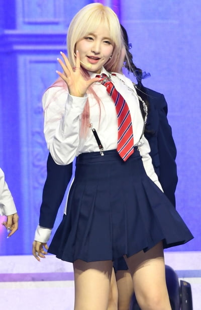 [TEN 포토] 아이브 리즈 '보조개 미소'