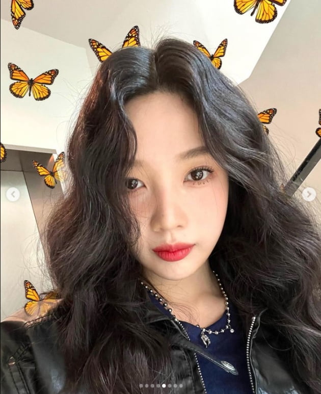 레드벨벳 조이, 뽀글뽀글 헤어스타일도 이쁨...꽃 기죽이는 미모[TEN★]