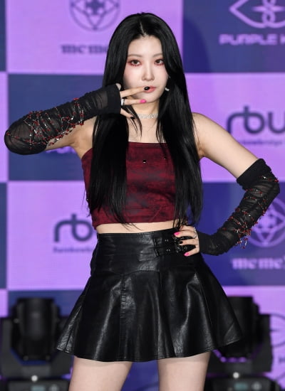 [TEN 포토] 퍼플키스 채인 '강렬한 눈빛'