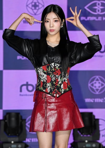 [TEN 포토] 퍼플키스 고은 '믿고 듣는 보컬'