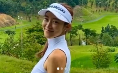 '임창정♥' 서하얀, 골프칠 때도 '오둥이' 생각 뿐 "나는 열정 부족하지만 아이들 잘하니 만족"[TEN★]