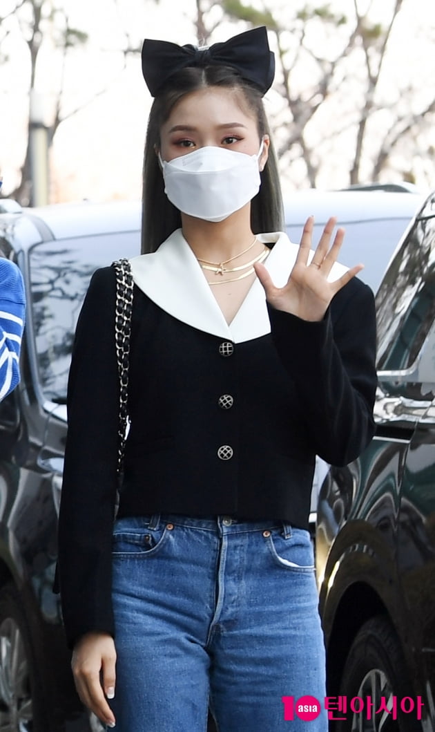 [TEN 포토] 오마이걸 미미 '상큼한 인사'