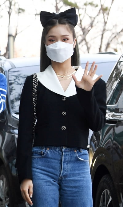 [TEN 포토] 오마이걸 미미 '상큼한 인사'