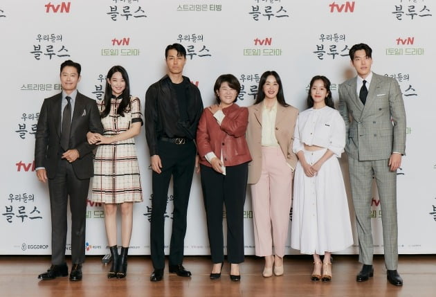 배우 이병헌, 신민아, 차승원, 이정은, 엄정화, 한지민, 김우빈./사진제공=tvN