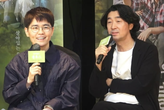 노희경 작가 김규태 감독 / 사진=tvN '우리들의 블루스' 제공