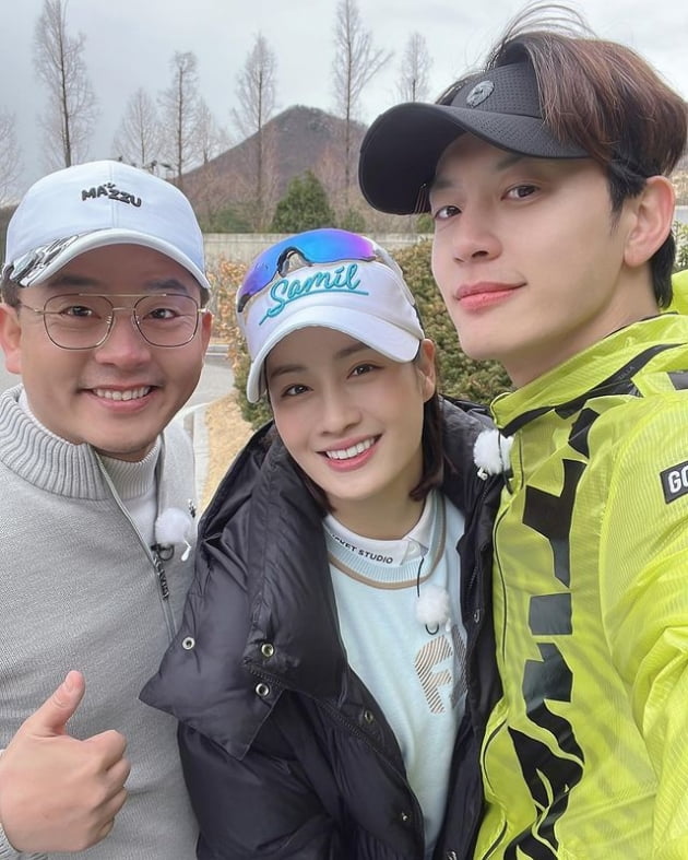 김준호, 박결, 세븐(왼쪽부터) /사진=세븐 인스타그램
