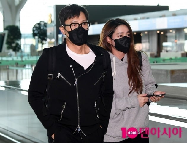 이병헌, 이민정./사진=조준원 기자