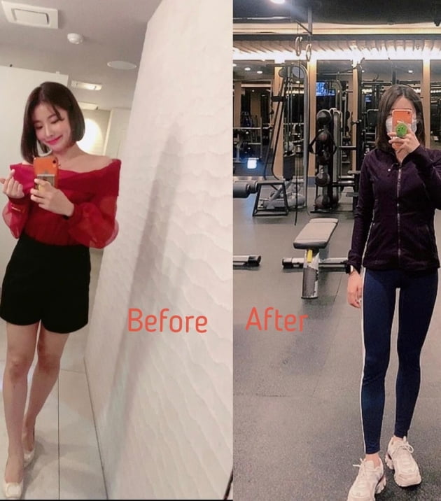 '돌싱' 김은영, 다이어트 전후 다이내믹한 변화 없지만 미모 업그레이드 [TEN★]