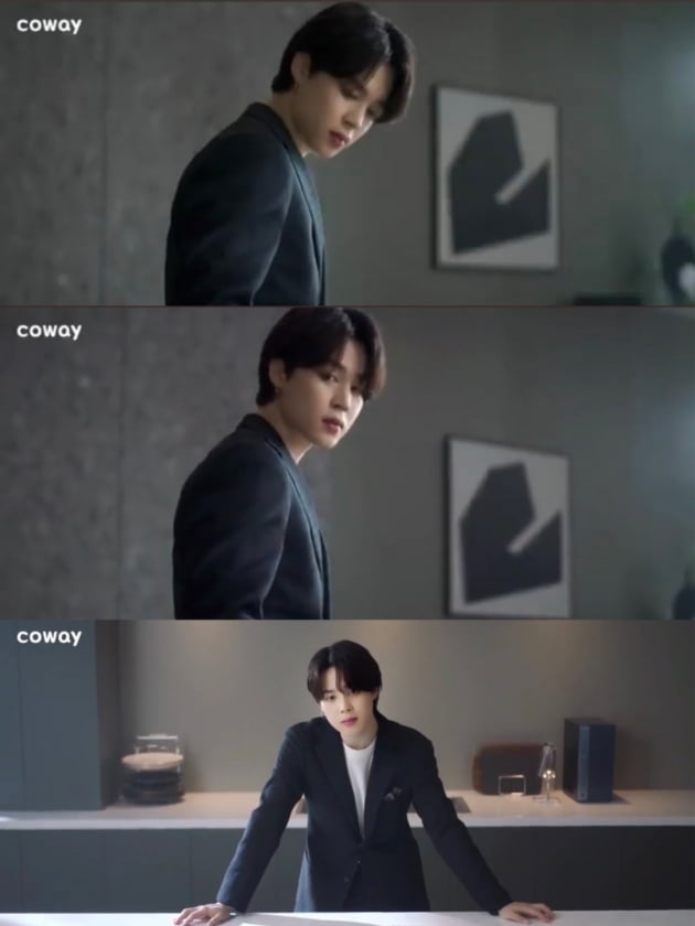 방탄소년단 지민 /사진=코웨이 유튜브