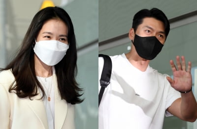 [TEN 포토] 현빈-손예진 부부 '결혼 후 물오른 미모와 외모'