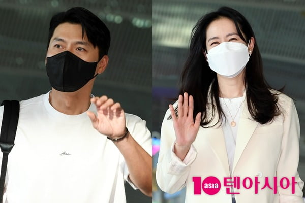 현빈, 손예진 /사진=조준원 기자 wizard333@