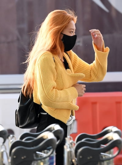 [TEN 포토] 블랙핑크 제니 '노을도 질투하는 미모'