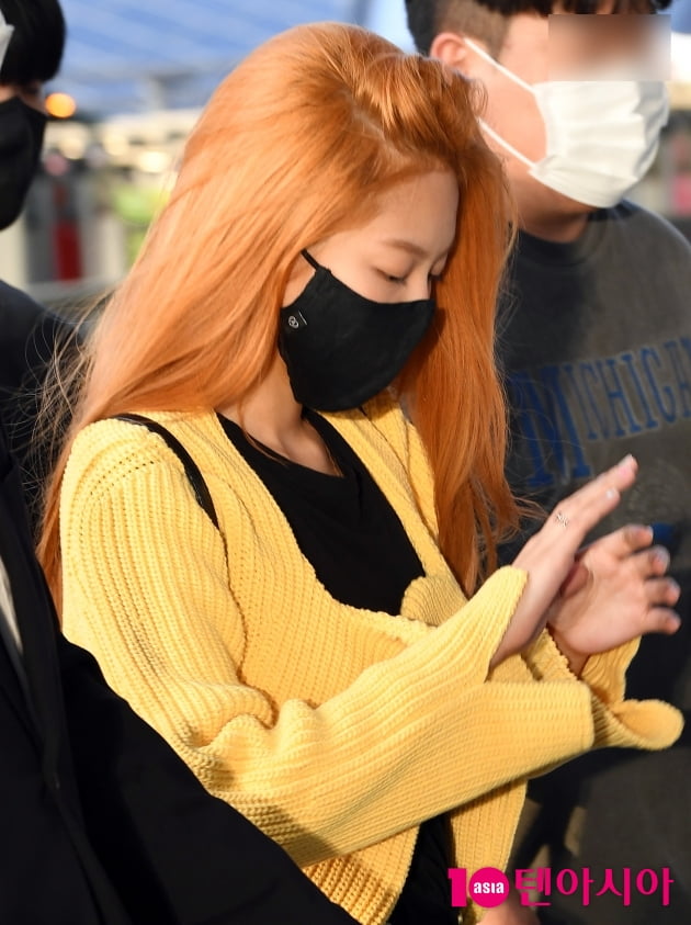 [TEN 포토] 블랙핑크 제니 '수수한 화장에도 빛나는 미모'