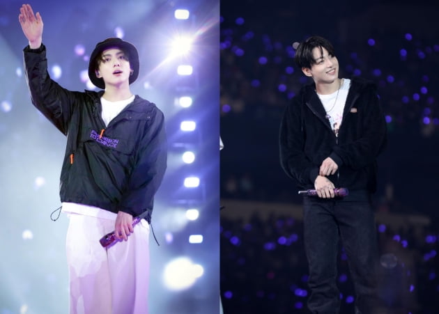 방탄소년단 정국, 보라 빛 향연 속 눈부시게 청아한 '미소년 아우라"