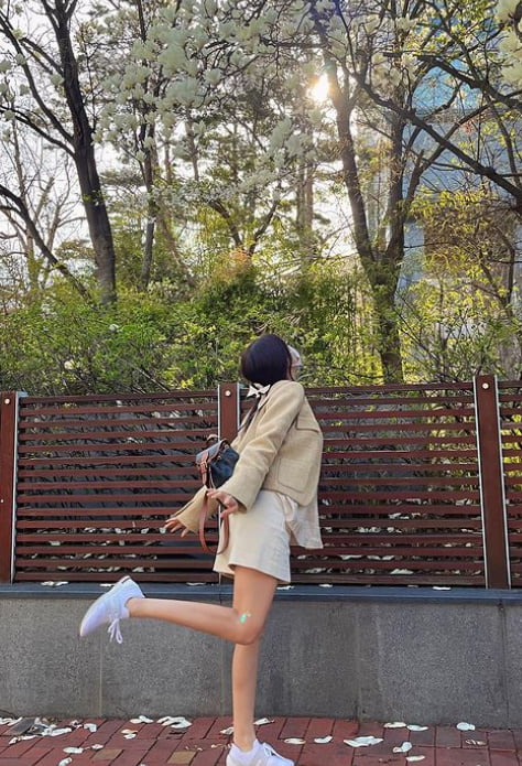 티아라 효민, 봄 날 열애 안 하기엔 아까운 비주얼 [TEN★]