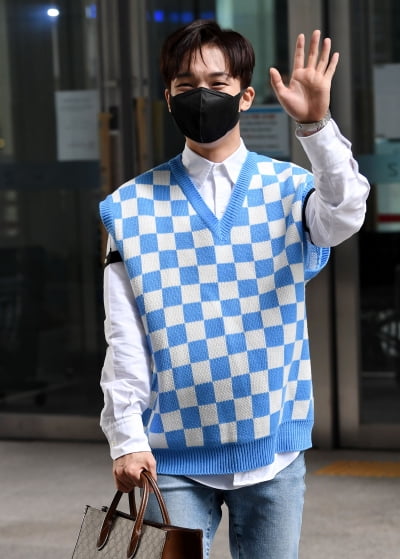 [TEN 포토] 양지원 '반가움에 찐 표정'