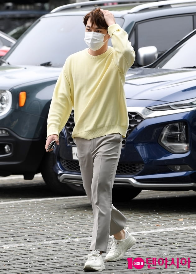 [TEN 포토] 박서진 '남친룩의 정석'