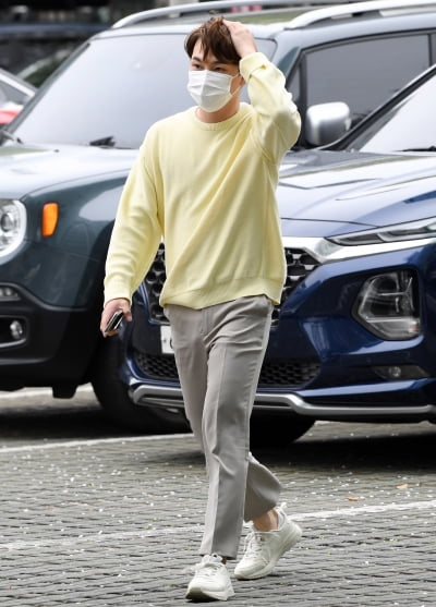 [TEN 포토] 박서진 '남친룩의 정석'