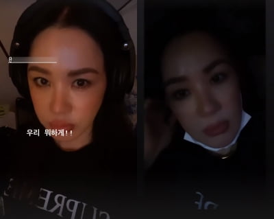 '54세' 엄정화, 어둠을 밝히는 섹시디바...우리 뭐하게~[TEN★]