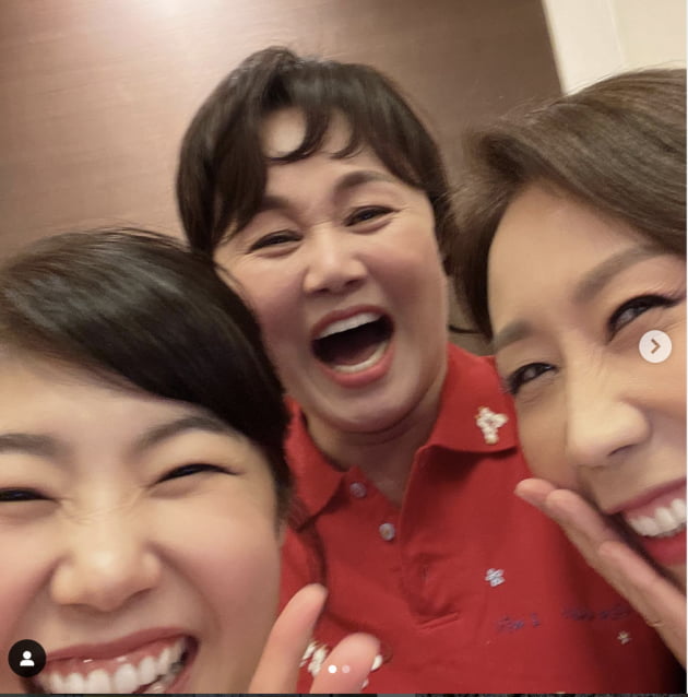 강수정, 이경실X정선희와 이렇게 친했나…"사랑해요 언니들" [TEN★]