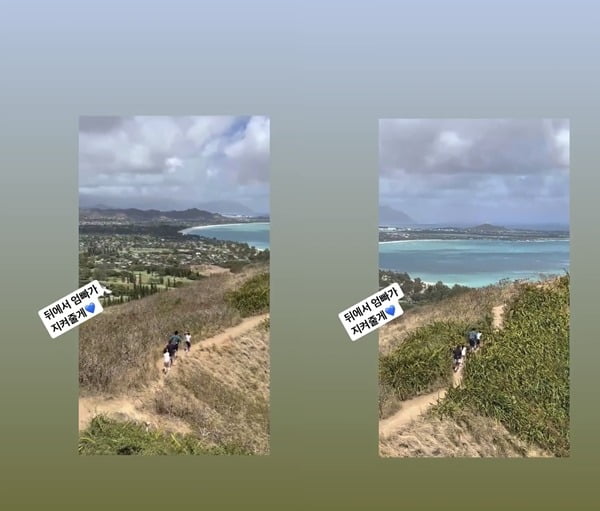 '기러기 아빠' 정형돈, ♥한유라·쌍둥이 딸 만났네…"뒤에서 지켜줄게"[TEN★]