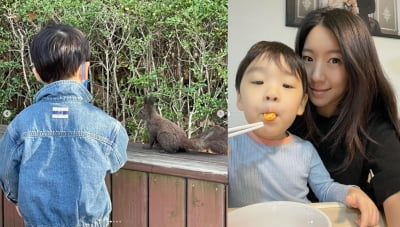 '둘째 임신 중' 서수연, ♥이필모보다 첫째 子와 데이트 늘었네 "조금 쌀쌀" [TEN★]