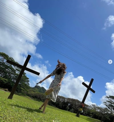 '정경호♥' 최수영, 하늘하늘한 원피스룩...오늘도 이쁨[TEN★]