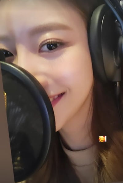 이미주, 역시 가수 본업이 행복해...찐 미소[TEN★]