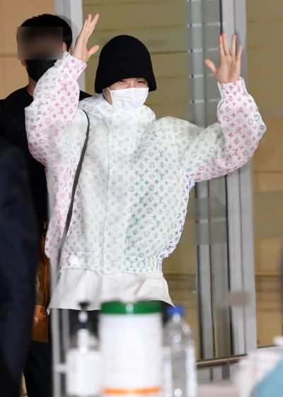[TEN 포토] BTS 제이홉 '와 귀국이다'