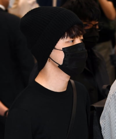 [TEN 포토] BTS 지민 '샤프한 옆선'