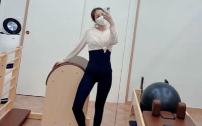 신지, 운동 얼마나 열심히 했길래…"내일 근육통 예약" [TEN★]