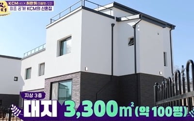 [종합] KCM, "풀대출" 100평 신혼집 공개…지하 PC방+옥상 테라스까지 ('갓파더')