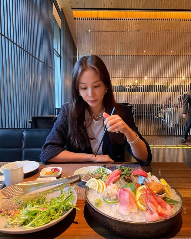 "앞에 다시 한 번 4로"…'장동건♥' 고소영, 몸무게 공개→걱정 "음식에 진심이라" [TEN★]