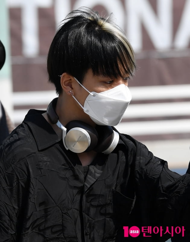 [TEN 포토] 에이티즈 홍중 '독특한 헤어스타일'