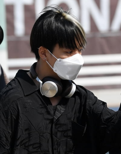 [TEN 포토] 에이티즈 홍중 '독특한 헤어스타일'