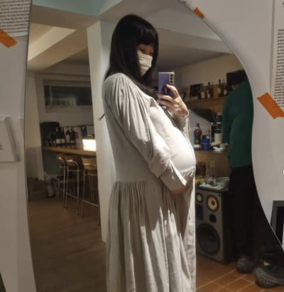 정주리, "넷째 출산 전 화끈하게♥"…노련한 '애셋맘'  [TEN★]