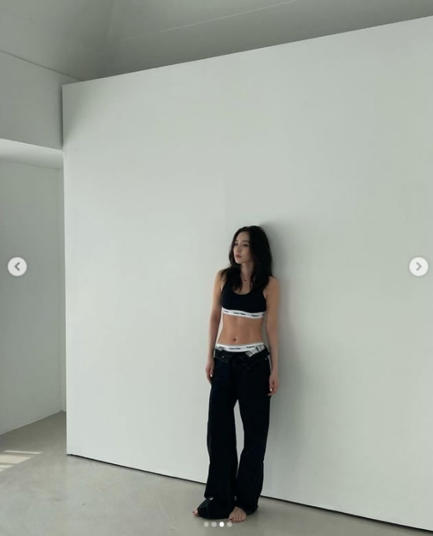 산다라박, 선명한 복근...이렇게까지 운동 했다고[TEN★]