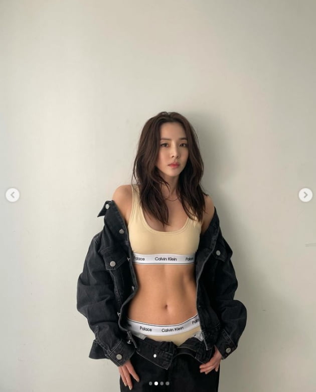 산다라박, 선명한 복근...이렇게까지 운동 했다고[TEN★]