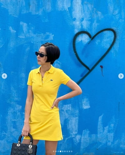 김나영, 스포티룩으로 섹시하게...♥마이큐 또 반하겠네[TEN★]