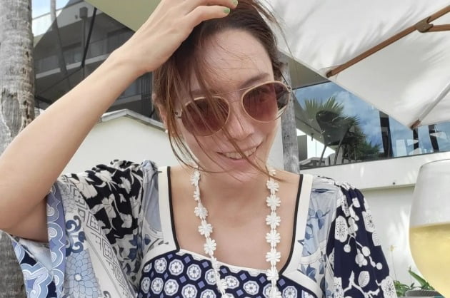 '금융맨♥' 김정은, 홍콩댁 이번엔 하와이로…바람에 당황한 럭셔리 일상[TEN★]