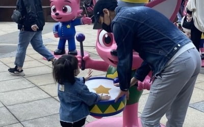 '이다은♥' 윤남기, 딸과 '핑크' 러블리 커플룩…주말 육아도 즐거운 아빠 [TEN★]