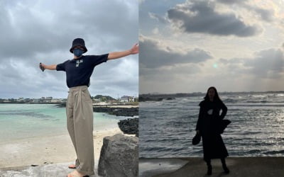 비♥김태희, 이효리♥이상순 만나나…제주도 여행 삼매경 [TEN★]