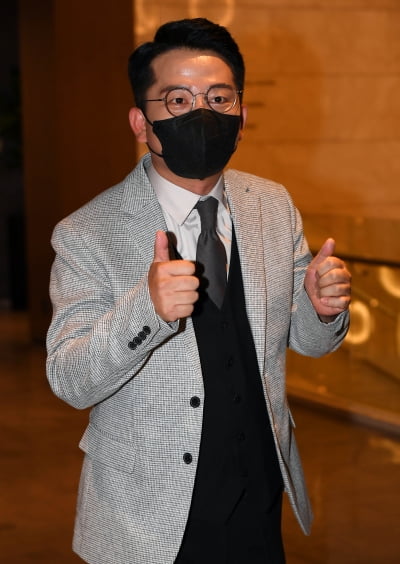 [TEN 포토] 김준호 '행복이 최고'(박군 한영 결혼식)