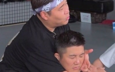 문세윤, 'MMA 미들급 챔피언' 황인수와 경기…'기권' 받아냈다 ('고끝밥')