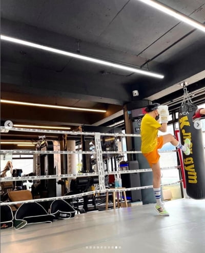 '53세' 김혜수, 진심인 무예타이...시합 나가나?[TEN★]