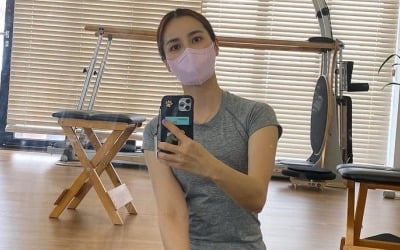 '42살 애엄마' 한혜진, "먹고 싶은 거 먹고" 운동으로 관리한 '군살 제로' 레깅스핏 [TEN★]