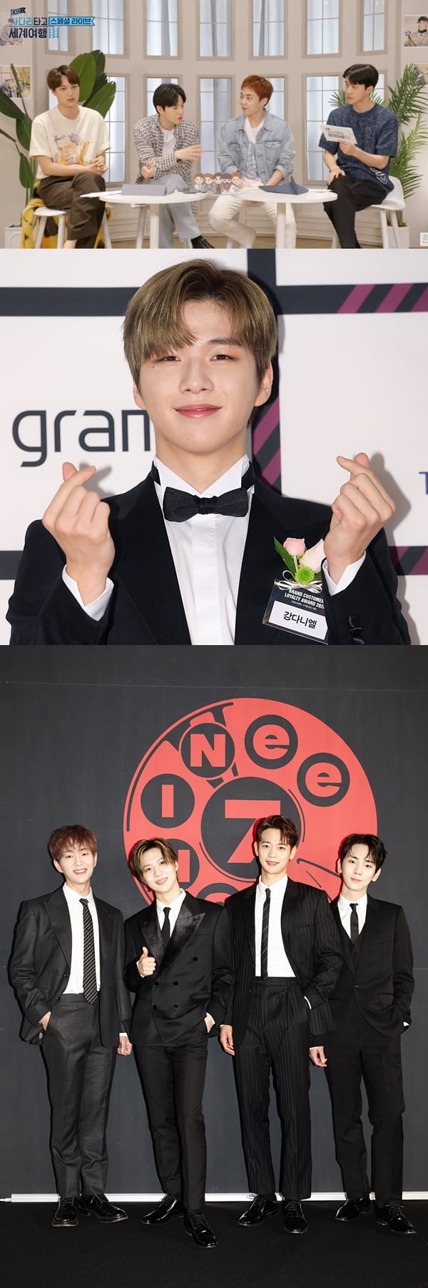 엑소, 강다니엘, 샤이니 /사진=텐아시아 DB, 웨이브, SM엔터테인먼트