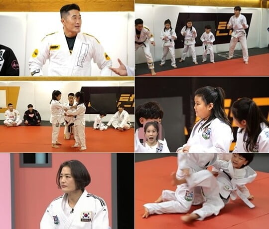 김동현, '피는 못 속여' 깜짝 출연…이동국 자녀 설수대에 종합격투기 수업