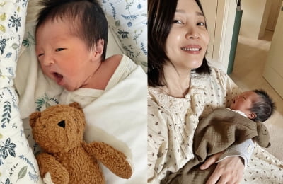 "별거 아닌거에 마음 졸였는데"…'임성빈♥' 신다은, 인생 9일차 아들로 힐링 [TEN★]