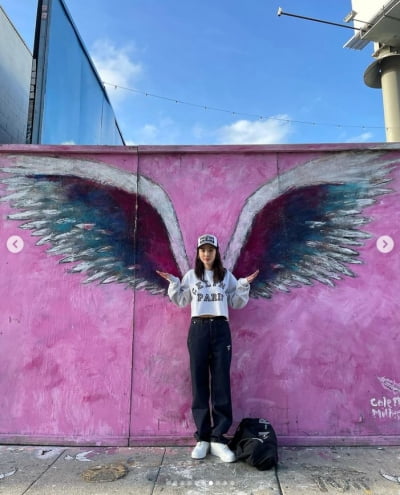 산다라박, LA에서 파격적인 패션들...사랑스러워[TEN★]